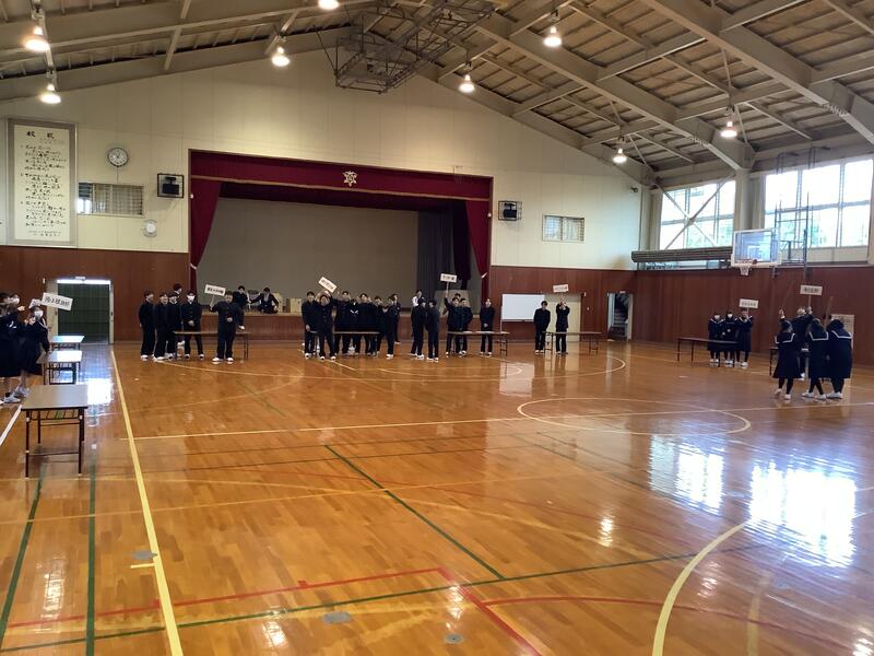 １年生を待つ先輩達