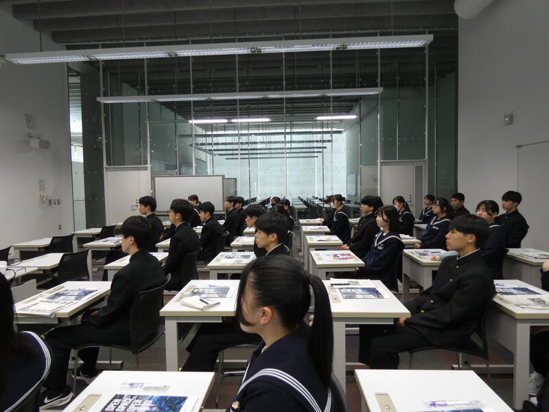 上級学校訪問@はこだて未来大学